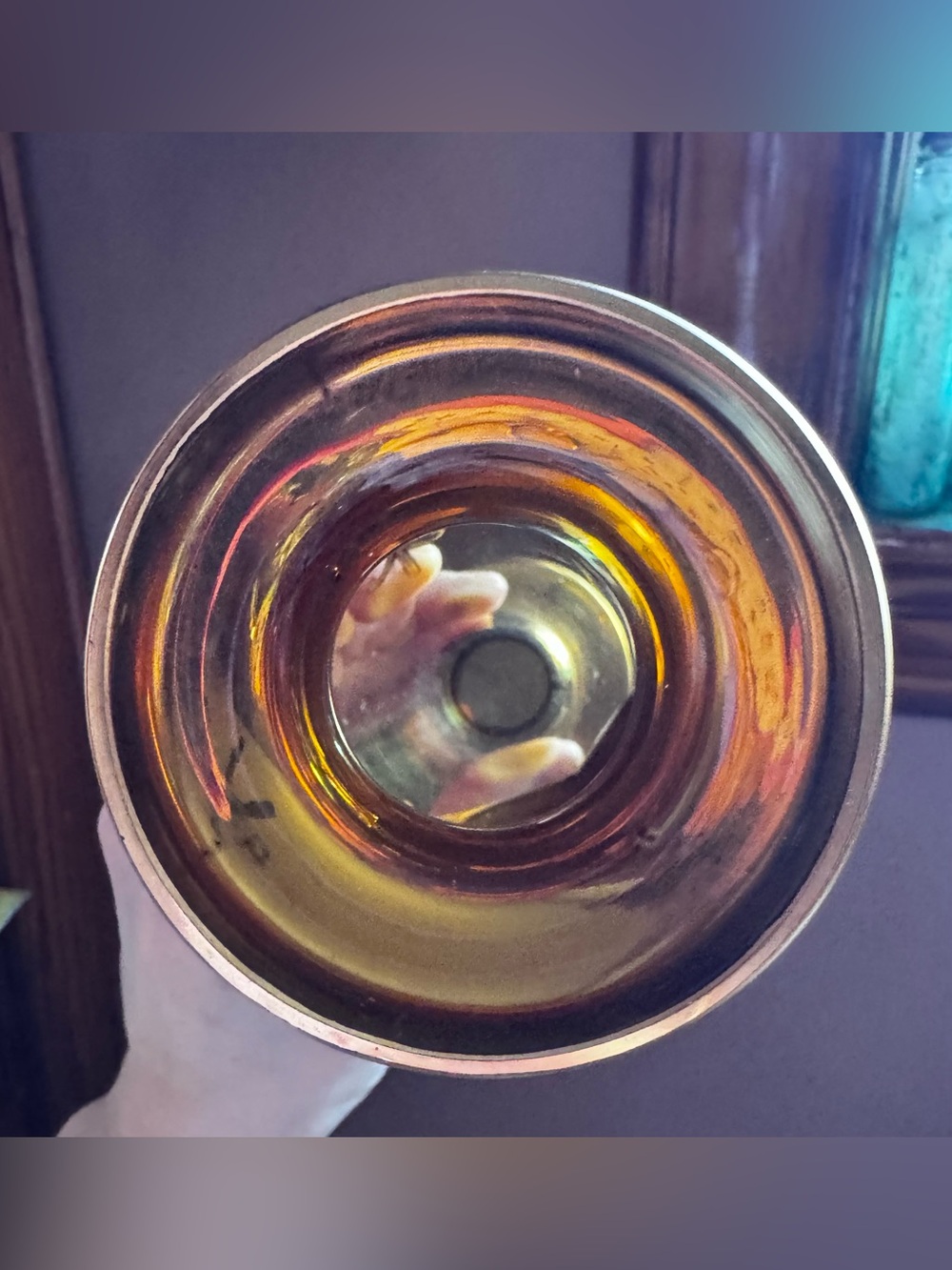 Czech Bohemian Art Glass Vase VTG - Picture 11 of 12